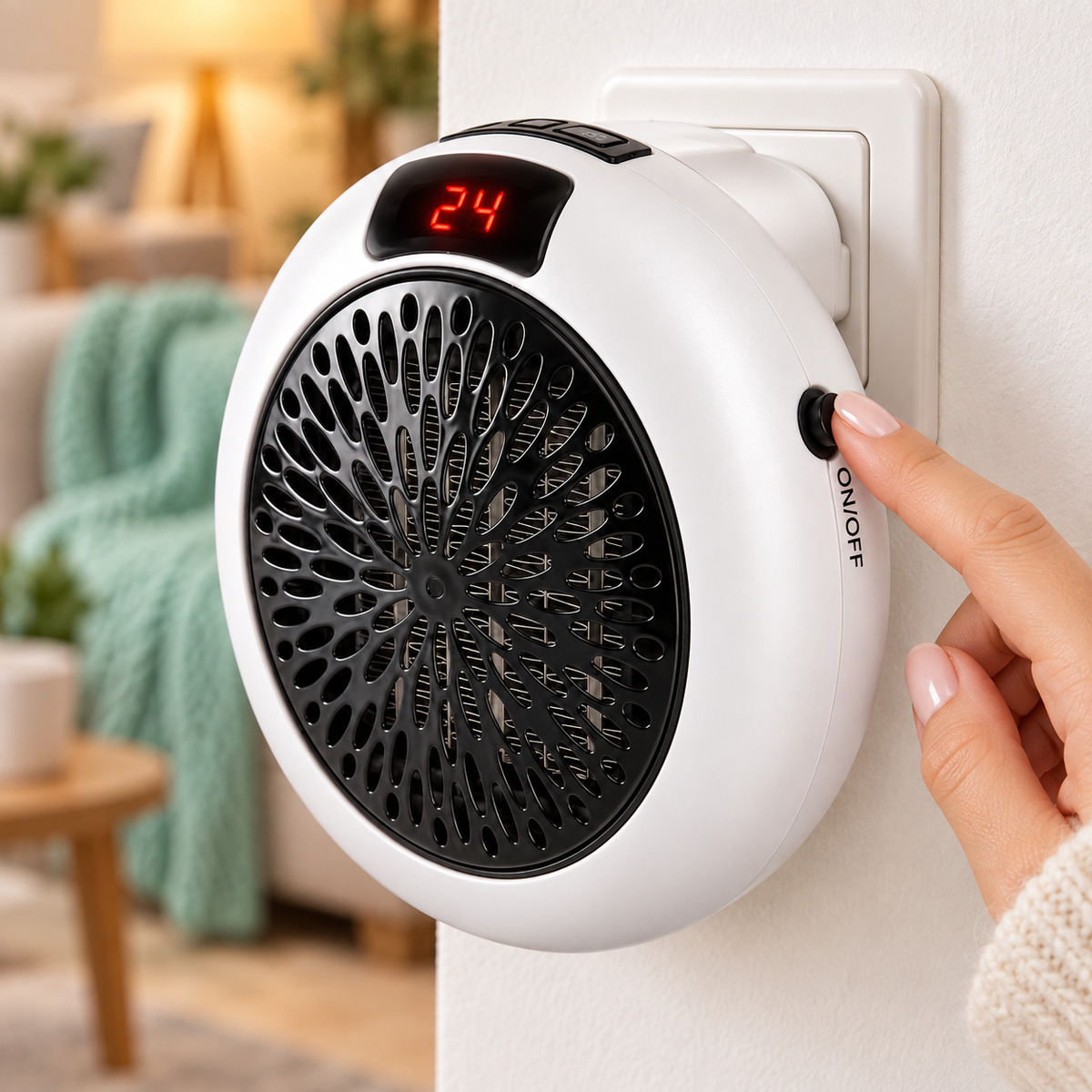 Calefactor termocerámico portátil